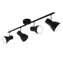 Bodová - BRI 2860-045 Bodové svítidlo 60,5 cm 4x E14 25W černá - BRILONER - foto 3