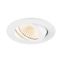 Kruhová - LA 1007425 NEW TRIA® 68 stropní vestavné svítidlo, 1800-3000K, 60°, IP 20, kulaté, bílá - BIG WHITE (SLV) - foto 3
