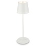 Na stůl - BRILO 7438-016 LED nabíjecí stolní lampa 38 cm 2,6W 280lm bílé - BRILO - foto 3