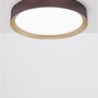 Kruhová - NV 9818451 Stropní svítidlo LUTON kávově hnědý hliník matný bílý akrylový difuzor LED 47W 230V 3000K IP20 - NOVA LUCE - foto 3