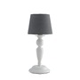 Stolní lampy dekorační - FAN I-FAVOLA/L1 Stolní lampa Lume Favola, bílé/šedé, 1 x E14, 16 x 37 cm - FANEUROPE - foto 3