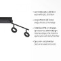 Bodová - PN 6786-13 SILEDA LED stropní svítidlo 4 ramenné antracit otočné IP44 teplá bílá 3000K - PAUL NEUHAUS - foto 3