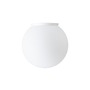 Kruhová - OS STY61225 STYX 2 stropní/nástěnné skleněné svítidlo bílá IP65 3000 K 8W LED - OSMONT - foto 3