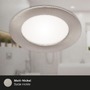 Kruhová - BRI 7115432 3ks sada LED vestavné svítidlo, pr. 12 cm, 7 W, matný nikl (starý kód: BRI 7115-432) - BRILONER - foto 3