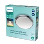 Kruhová - PH 8718699777197 LED Koupelnové stropní přisazené svítidlo Philips DORIS CL257 8718699777197 6W 600lm 2700K IP44 22cm chromové - PHILIPS (929002514001) - foto 3