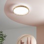 Kruhová - FAN I-MADERA-PL50 Stropní LED svítidlo Madera, dřevo, 38 W, 6000 lm, CCT, 48 x 8,3 cm - FANEUROPE - foto 3