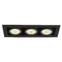 Hranatá - LA 115720 KADUX LED III matná černá 230V/350mA LED 9W 38° 3000K - BIG WHITE (SLV) - foto 3