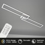 Hranatá - BRILO 3145-018 LED CCT rám 110 cm 2x40W 2200lm chrom - BRILO - foto 3