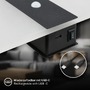 Nepřímé osvětlení - BRI 3888015 Aura nástěnné svítidlo - 2,5W, 100lm, nabíjecí, LED, s pohybové čidlo, černá - BRILONER - foto 3