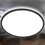 Kruhová - BRILO 3428015 Ultraploché svítidlo LED panel, pr.48 cm, LED, 30 W, 3500 lm, černá (starý kód: BRILO 3428-015) - BRILO - foto 3