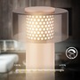 Stolní lampy dekorační - BRILO 7669011 Gila stolní lampa - 2,6W, 200lm, bezdrátová, LED, IP44, dotykový vypínač, stmívatelná, antracit/béžová - BRILO - foto 3