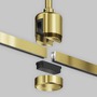 Lištové Magnetic Maytoni Flarity - M TRA159C-IPCL1-BS Stropní upevnění s prodlužovací spojkou 760 mm hliník mosaz pro magnetickou lištu 24V Flarity - MAYTONI - foto 3