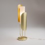 Stolní lampy dekorační - M Z014TL-01G Stolní lampa Cipresso 40W bílá zlatá kov sklo designová - MAYTONI - foto 3