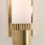 Dekorativní - HVLG 1260-OB-CE Nástěnné svítidlo ARGON starobronz/alabastr E27 1x75W - HUDSON VALLEY - foto 3