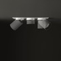 Hranatá - FAN INC-OUTSIDER-3X30 Vestavné LED svítidlo Outsider 11700 lm (bílé) 3 x 30 W, CCT - FANEUROPE - foto 3