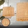 Podélná - BRI 4854034 BRILONER Borra závěsné svítidlo, stínidlo ze slámy, 3xE27 patice, přírodní 4854034 - foto 3