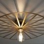 Dekorativní - LD 15636-60 SPIKE LED stropní svítidlo, kruhové, rustikální, matná mosaz - LEUCHTEN DIREKT / JUST LIGHT - foto 3
