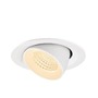 Kruhová - LA 1009557 NUMINOS® GIMBLE M Stropní vestavné svítidlo, 2700 K, 55°, bílé - BIG WHITE (SLV) - foto 3