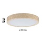 Kruhová - P 71052 LED Panel Cosara IP44 kruhové 300mm 15W 3000K béžová - PAULMANN - foto 3