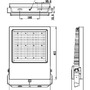 Reflektory - IMPR 732096 Deko-Light podlahové a nástěnné a stropní svítidlo Atik 230V 152W 4000 K 21350 lm 319 tmavě černá RAL 9005 - foto 3