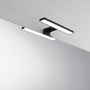 Nad obrazy/zrcadla - FAN SPOT-B-CRUISE-NER Nástěnné koupelnové svítidlo LED CRUISE hliník/akrylát černá 5,2 W 440 LM 4000 K IP44 4x28x11 cm - FANEUROPE - foto 3