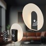 Nepřímé osvětlení - BRI 3889015 Taro nástěnné svítidlo - 2,5W, 100lm, bezdrátové, LED, s pohybové čidlo, černá - BRILONER - foto 3