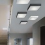 Hranatá - AZZ AZ2269 LED Stropní a nástěnné svítidlo Azzardo Monza Square 22 white 3000K AZ2269 20W 1680lm 3000K IP20 22cm hranaté bílé - AZZARDO - foto 3