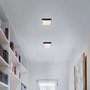 Hranatá - BRI 7076-415 LED stropní svítidlo hvězdné nebe, 15,7 cm, 11 W, černá - BRILONER - foto 3
