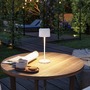 Stolní lampy dekorační - P 94879 Solární nabíjecí bateriové svítidlo Else IP44 stmívatelné 2700K bílá - PAULMANN - foto 3