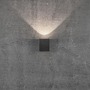 Nástěnná - NOR 49711003 Venkovní nástěnné svítidlo Canto Kubi 2 2x6W LED černá čirá - NORDLUX - foto 3