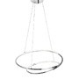 Kruhová - NV 8101201 Závěsné svítidlo VIAREGGIO chromovaný hliník a akryl LED 29W 230V 3000K IP20 - NOVA LUCE - foto 3
