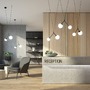 Vícečetná - LU ZK2.L1.ZA.60 Závěsné svítidlo ZED 10,1W LED 3000K sklo bílá opál ZK2.L1.ZA.60 - LUCIS - foto 3