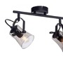 Bodová - LD 15282-18 TINULA LED 2 ramenné stropní svítidlo černá barva otočné v jednoduchém designu - LEUCHTEN DIREKT / JUST LIGHT - foto 3