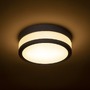 Koupelnová - RED R13680 CIRA LED 23 stropní opálové sklo/černá 230V LED 12W IP44 3000K - RED - DESIGN RENDL - foto 3