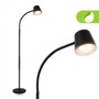 Stojací lampy - BRILO 1502015 Cielo LED stojanová bezdrátová lampa, stmívatelná, dotykový vypínač, černá - BRILO - foto 3