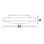 Plafoniéry - NV 6100522 Stropní svítidlo IVI stropní svítidlo IP44 bílé opálové sklo E27 2x12W - NOVA LUCE - foto 3