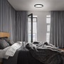 Kruhová - BRI 3175-015 Slim svítidlo LED panel pr. 19 cm 12W 1400lm černá - BRILONER - foto 3