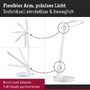 Stolní lampy pracovní - P 78016 LED stolní lampa na psací stůl Darba 4000K 15W bílá mat - PAULMANN - foto 3