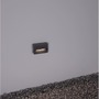 Nástěnná - NV 9492690 Venkovní nástěnné svítidlo VISION antracitový hliník a čirý akryl LED 1.5W 3000K 220-240V 50st. IP54 - NOVA LUCE - foto 3