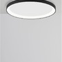 Kruhová - NV 9853676 Stropní svítidlo PERTINO černý hliník a akryl LED 48W 230V 3000K IP20 stmívatelné - NOVA LUCE - foto 3