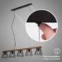 Hranatá - BRI 4077-055 Závěsné svítidlo, 110 cm, max. 25 W, černá - BRILONER - foto 3