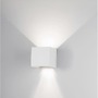 Nástěnná - NV 747406 Venkovní nástěnné svítidlo COMO bílý hliník LED 2x3W 3000K 220-240V nastavitelný úhel 0-90st. IP54 - NOVA LUCE - foto 3