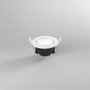 Koupelnová - FAN INC-GLOW-R90 Zápustné venkovní svítidlo LED Glow, černé, 6 W, 600 lm, CCT stmívatelné, IP65, 8,05 x 4,9 cm - FANEUROPE - foto 3