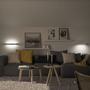 Dekorativní - P 79515 LED nástěnné svítidlo 3-krokové-stmívatelné Lucille IP44 2700K 230V 11,5W stmívatelné bílá - PAULMANN - foto 3