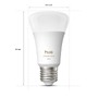 E27 - PH 8720169364004 Hue WA 810 smart žárovka A60 E27, 8W, 810lm, 1000-20000K (2 ks) - PHILIPS - foto 3