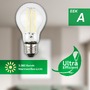 E27 - BRILO 0551005 EEK A 2ks sada E27 LED žárovka, třída A, Filament, 50.000h, 1055lm, 5W, teple bílé světlo, A60 - BRILO - foto 3