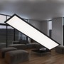 Hranatá - BRILO 7067-015 Slim svítidlo LED panel, 100 cm, 22 W, černá - BRILO - foto 3