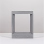 Sloupková - NV 9540217 Venkovní sloupkové svítidlo CAIRO šedý beton skleněný difuzor LED 8W 3000K 120-230V IP65 - NOVA LUCE - foto 3