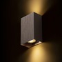 Nepřímé osvětlení - RED R14418X VÝPRODEJ VZORKU - CAPRI RC nástěnná česaný bronz 230V GU10 2x9W - RED - DESIGN RENDL - foto 3