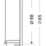 Koupelnová - IMPR 110017 Deko-Light stropní vestavné svítidlo Altair kulaté 12V AC/DC GU5.3 / MR16 1x max. 50W bílá RAL 9003 - foto 3